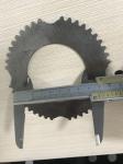Forklift transmission parts friction plate 123.7*70*2/OT40