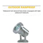 IP68 24V 50W Waterproof Underwater LED Lights