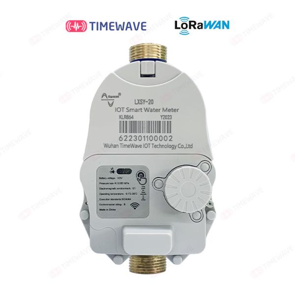 Water Temperature Monitoring LoRaWAN Water Meter 868/915 MHz With 15mm/20mm/25mm