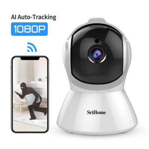 2MP Two-Way Audio Phone Push Alarm AI Auto Motion Tracking Indoor Wireless IP