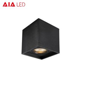 China GU10 holder surface mounted aluminum spotlight&amp;interior GU10 spot light for hotel factory