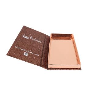 China Hot Stamping Luxury Custom Eyelash Boxes factory
