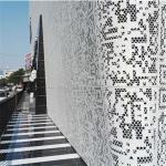 Anodized Laser Cut Panel Exterior 3mm Laser Cut Metal Screens 800x1200mm