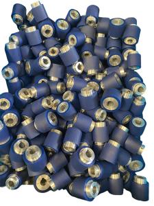 China 90 A Shore Hardness Polyurethane Coating Wheels Anti Corrosion For Transmission factory