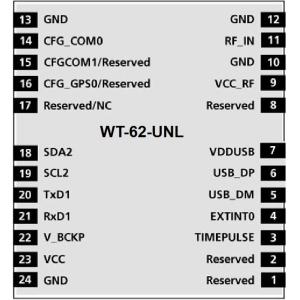 OTW Micro GPS Tracker Module UART TTL Output GNSS