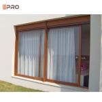 Modern Design Customized Sliding Windows Door System Double Glass Hurricane
