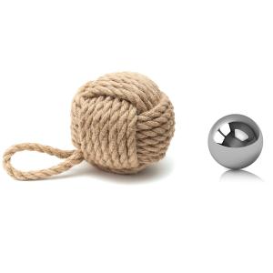 China Coin Ring Making Balls Stainless Steel Balls Monkey Fist Balls 5/ 8 Inch factory