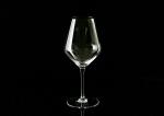 Bar 520ml 265mm Hand Blown Lead Free Crystal Wine Glasses Rounded Body Clear