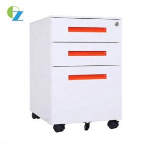 China Office Movable Storage 3 Drawer Mobile Filing Pedestal OEM ODM factory