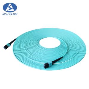 China MPT/MPO Fiber Optics Cables 5M OM3 Multi Mode Ultra Low Insertion Loss factory