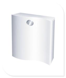 China Bathroom sanitary ware squatting pan cistern white porcelain water tank factory