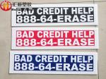 Anti Corrosion 24 x 36 Corrugated Plastic Signs , Corrugated Plastic Lawn Signs