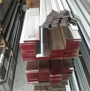 China ASTM A479 Hot Rolled Pickled Stainless Steel Flat Bar 309S 310S 316 316L For Decoration factory