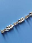 Straight 187 Terminal Connector Electroplated Tin Crimping Connectors And