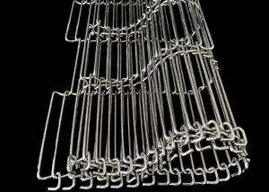 China High Temperature Flat Flex Conveyor Belt Food Grade Stainless Steel factory
