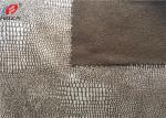 60 Inch Waterproof Non-Stretchr Micro Suede Polyester Fabric For Sofa / Garment