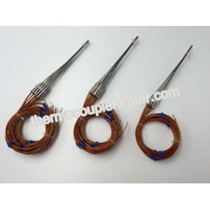 High Performance Type J Thermocouple RTD For Measuring Temperature , 24GA Kapton