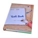 60gsm Paper Hard Bound Book Printing Full Color Glossy Finish