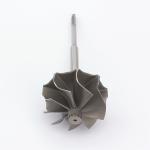 MS-TECH Turbo K24 Turbine Wheel Shaft Ind 57mm Exd 52.7mm Blades 9