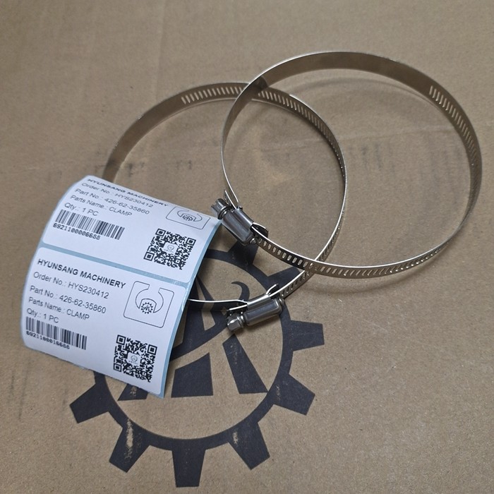Hyunsang Wheel Loader Spare Parts Clamp 426-62-35860 4266235860 For WA600