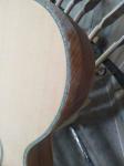 AAA quality new custom guitars OM body african sanders wood solid acoustic
