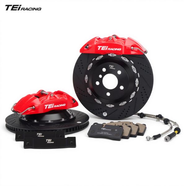 China P40NS 4 Pot Performance Brake Kit Big Brake Kit Cv2 for Honda Civic 9TH 10TH 11TH EK9 ES1 EP3 FB2 FB4 FC1 FK7 FK8 FL1 factory