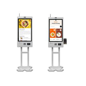 10points Capacitive Touch Self Payment Kiosk for Streamlined Transactions
