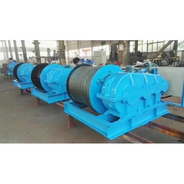 10 Ton Material Handling Electric Belt Type Brake Industrial Winches With Wire Rope