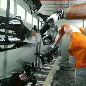 China Automobile Bumper Automatic 6 Axis Spray Painting Robot on sale