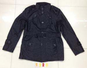 China 1220 Men's pu fashion jacket coat stock factory