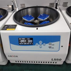 L550 Low Speed Centrifuge with 5310xg Force 4x500ml Capacity and Low Noise for