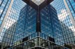 Powder Coated Aluminium Curtain Wall Manufacturers 3D Design For Enhanced