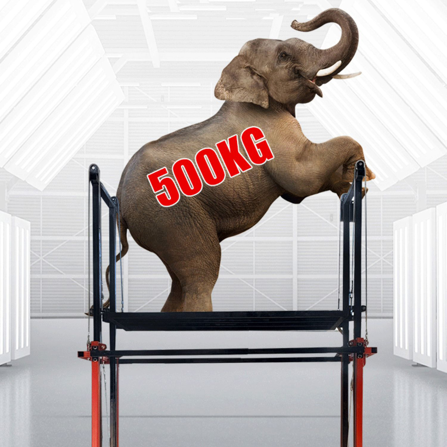 Portable 200-500KG Electric Mobile Scaffold Platforms New Condition Steel Scaffolding for Retail Wire Rope Sling Cheap for Sale