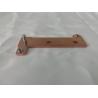 Buy cheap Purple copper nickel plated CNC riveted copper bar metal stamping parts from wholesalers