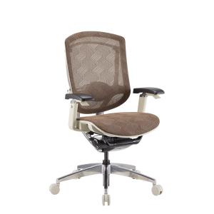 China GTCHAIR Grey Frame Mesh Office Chair Ergonomic Middle Back Swivel Seating factory
