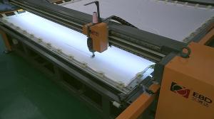 China High Rigidity Automatic Single Needle Quilting Machine , Mattress Sewing Machine factory
