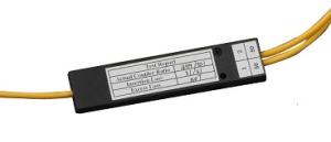 China Safety PLC Optical Splitter , Digital Optical Cable Splitter 0.35 DB Typical Flatness factory
