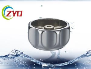 China Different Shape Faucet Handle Replacement Parts , Plated Chrome Shower Handle factory