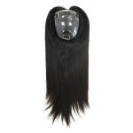 Cuticle Remy Hair Topper Full Injected Poly skin Best Quality Hair Top Piece