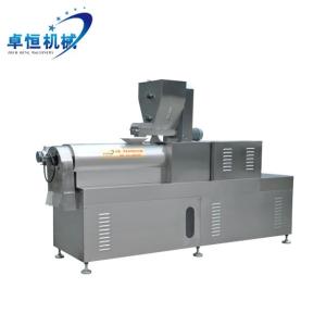 China Complete Corn Wheat Chips Flakes Puff Snack Food Production Line Extruder Making Processing Machine factory