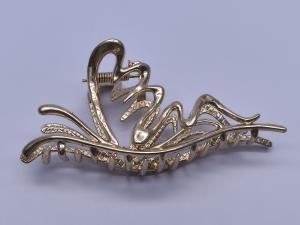 China Chic Metal Hair Accessories Single Metal Hair Clip with Plain Design factory