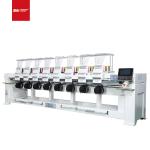 CE Flat 8 Head Embroidery Machine High Speed For Home