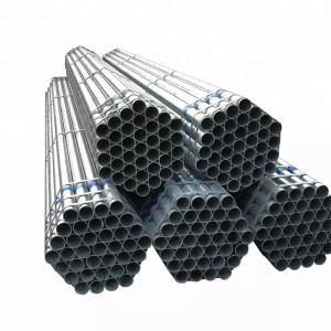 China ASTM Round Hot Dip Galvanized Steel Pipe Q195-Q235 6m-12m Wu Steel factory