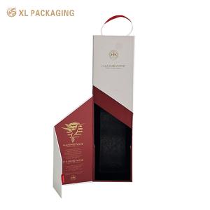 XL Packaging Custom Luxury Boxes Luxury Custom Wine Box Rigid Folding Magnetic