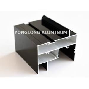 China High Hardness Curtain Wall Aluminum Profiles Light Easy Processing / Installation on sale