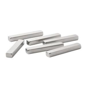 Sintered Neodymium Bar Magnets NiCuNi Coating Custom Permanent Magnets Sample