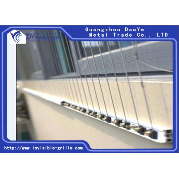 China Strong & Durable Window Invisible Grille Accident Prevention Safety Netting System factory
