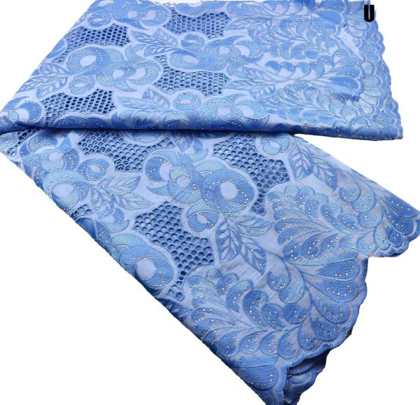 2023 Newest design swiss voile lace good quality swiss voile cotton lace fabric