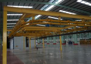 China 380V Automated Powder Coating Line High Efficiency Aluminium Powder Coating Machine factory