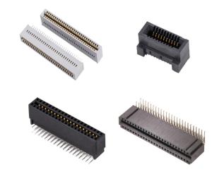 China Gold Plated 1.25mm Pitch PA9T Card Edge Connector 40P LCP factory